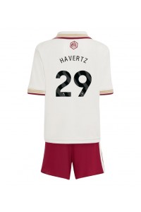 Arsenal Kai Havertz #29 Jalkapallovaatteet Lasten Kolmas peliasu 2025-26 Lyhythihainen (+ Lyhyet housut)